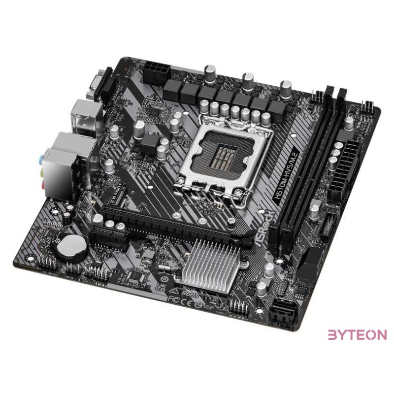ASRock H610M-HVS,M.2 R2.0 Alaplap