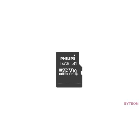 Philips microSDHC 16GB (Class10) SD adapterrel