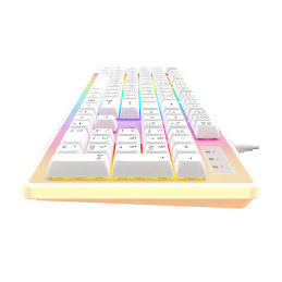 Havit KB876L gamer billentyűzet RGB (fehér)