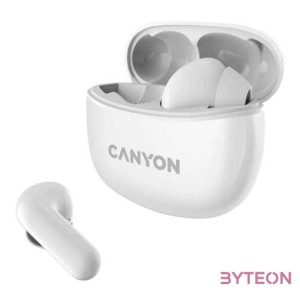 Canyon CNS-TWS5W Wireless Headset - Fehér