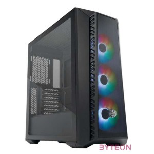Cooler Master MasterBox MB520v2 Mesh ARGB Számítógépház - Fekete