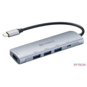 Sandberg 336-20 USB Type-C 3.0 HUB (4 port)