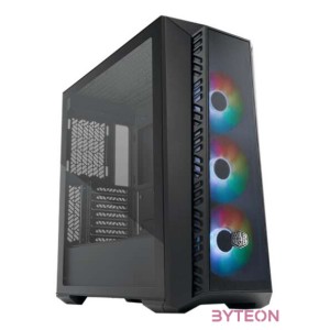 Cooler Master MasterBox MB520v2 Mesh ARGB Számítógépház - Fekete