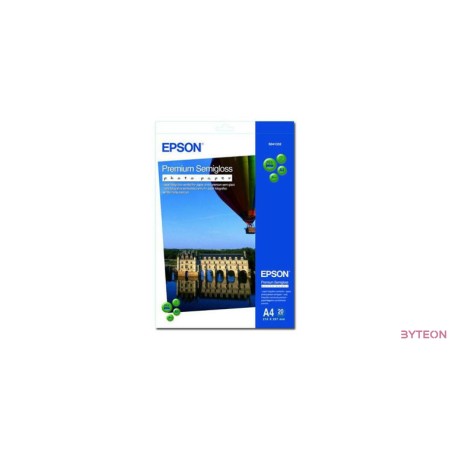 Epson Premium Photo Paper [A4, 251g, Félfényes, 20db]