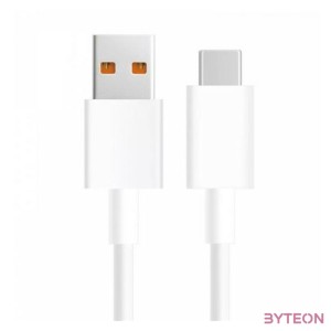 Xiaomi Mi USB-A apa - USB-C apa Adat és töltő kábel - Fehér (1m)