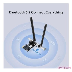 Mercusys MA86XE Wi-Fi 6E Bluetooth 5.2 PCIe Adapter