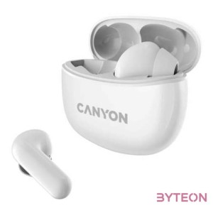 Canyon CNS-TWS5W Wireless Headset - Fehér