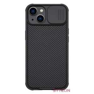 Nillkin CamShield Pro Apple iPhone 14 Szilikon Tok - Fekete