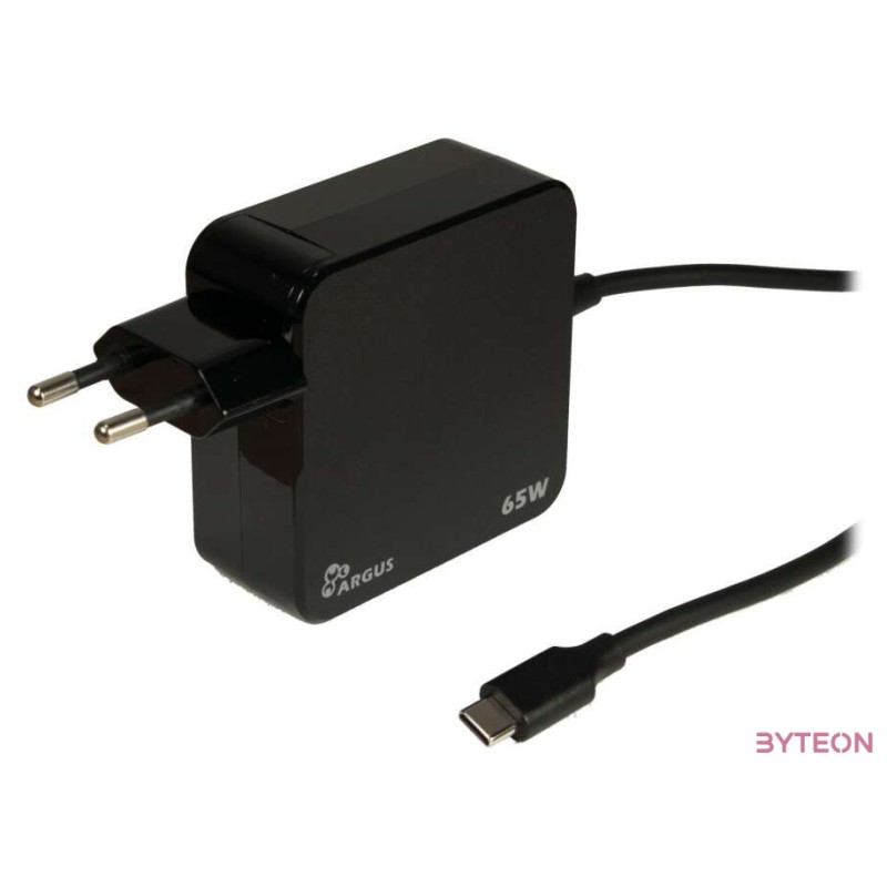 Inter-Tech PD-2065 USB-C Hálózati töltő - Fekete (65W)