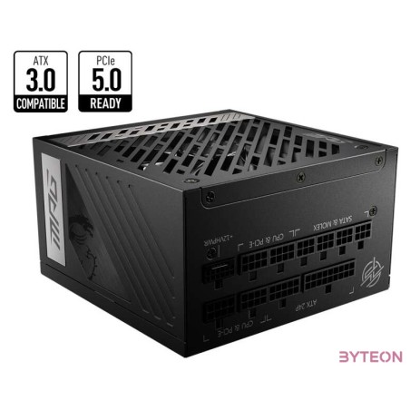 MSI 850W MPG A850G PCIE5 80 Gold Tápegység