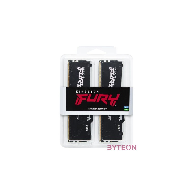 Kingston FURY Beast RGB DDR5 64GB KIT (2x32GB) 6000MHz