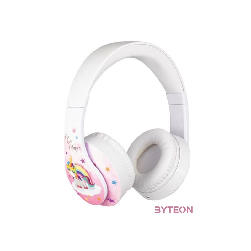 Konix Unik Be Magic Vezetékes Gaming Headset - Fehér,Mintás