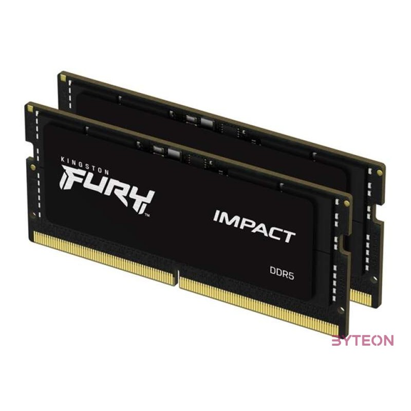 Kingston 64GB , 5600 Fury Impact DDR5 Notebook RAM KIT (2x32GB)