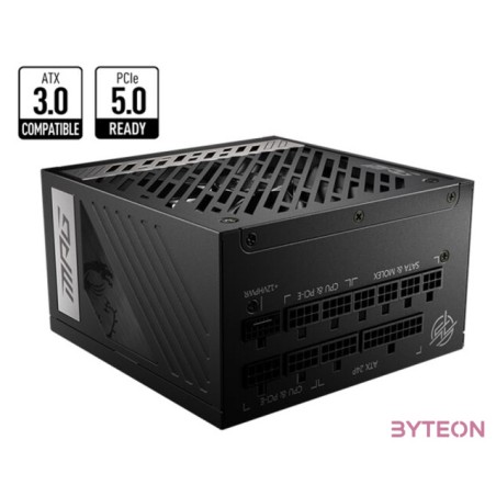 MSI 1000W MPG A1000G PCIE5 80 Gold Tápegység