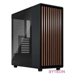 Fractal Design North Charcoal Black TG Dark Tint Számítógépház - Fekete
