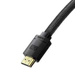 Baseus High Definition HDMI kábel 1.5m, 8K (fekete)