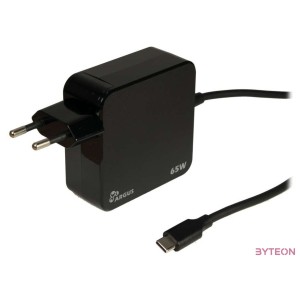 Inter-Tech PD-2065 USB-C Hálózati töltő - Fekete (65W)