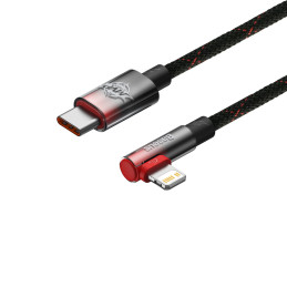 Baseus USB-C to Lightning MVP 20W 1m Cable (Black-red)