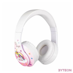 Konix Unik Be Magic Vezetékes Gaming Headset - Fehér,Mintás