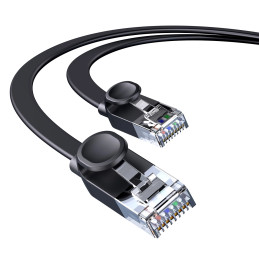 Baseus Ethernet RJ45 hálózati kábel, 1Gbps, 10m (fekete)