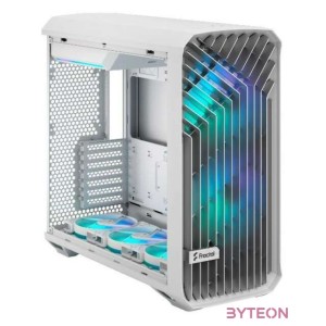 Fractal Design Torrent White RGB TG Clear Számítógépház - Fehér