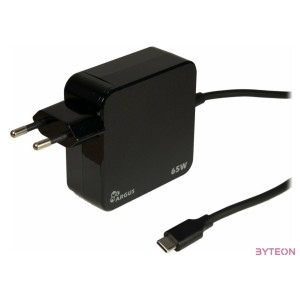 Inter-Tech PD-2065 USB-C Hálózati töltő - Fekete (65W)