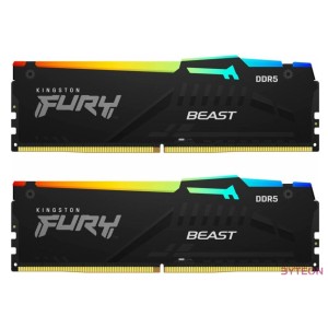 Kingston FURY Beast RGB DDR5 64GB KIT (2x32GB) 5600MHz
