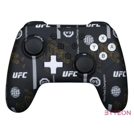 Konix UFC Vezetékes controller - Fekete,Fehér (PC,Switch)