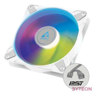 Arctic P14 PST 140mm PWM ARGB Rendszerhűtő - Fehér