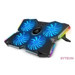 Spirit of Gamer AIRBLADE 500 RGB 17 Laptop hűtőpad - Feket