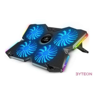 Spirit of Gamer AIRBLADE 500 RGB 17 Laptop hűtőpad - Feket