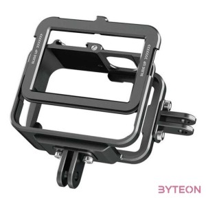 TELESIN Aluminum cage for GoPro Hero 11,10,9 vertical adapter