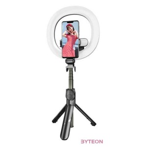 Selfie stick, tripod Puluz double LED