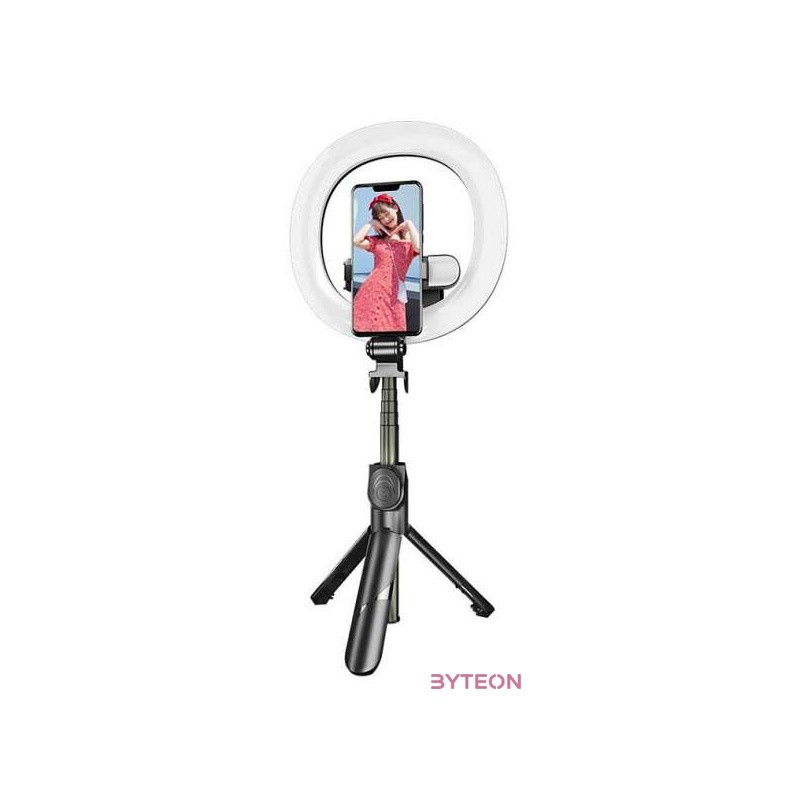 Selfie stick, tripod Puluz double LED