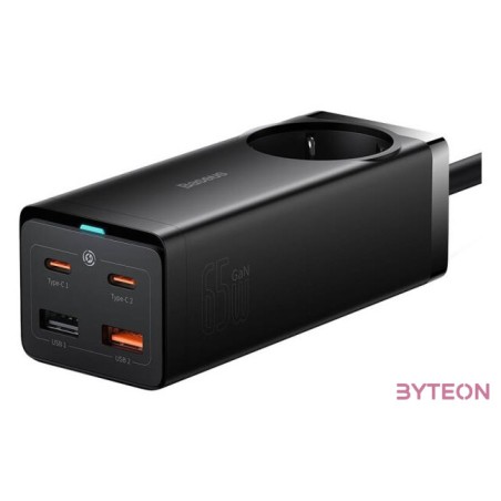 Baseus GaN3 Pro wall charger , powerstrip 2xUSB  2xUSB-C  AC, 65W
