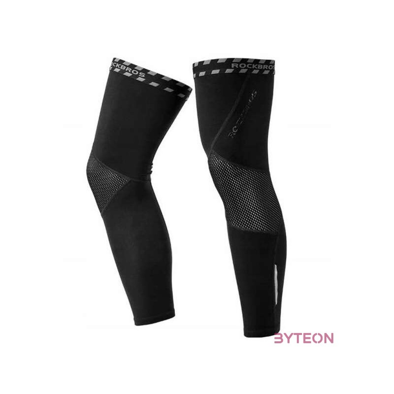 Bicycle leg sets Rockbros LKPJ003XL size L,XL (black)