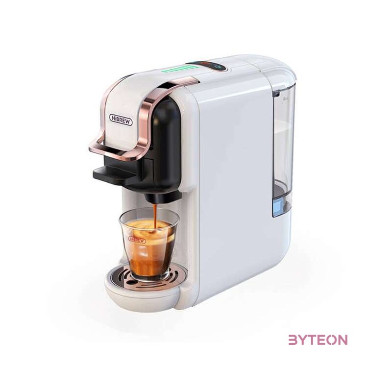 HiBREW H2B 5 az 1-ben kapszulás kávéfőző (fehér)