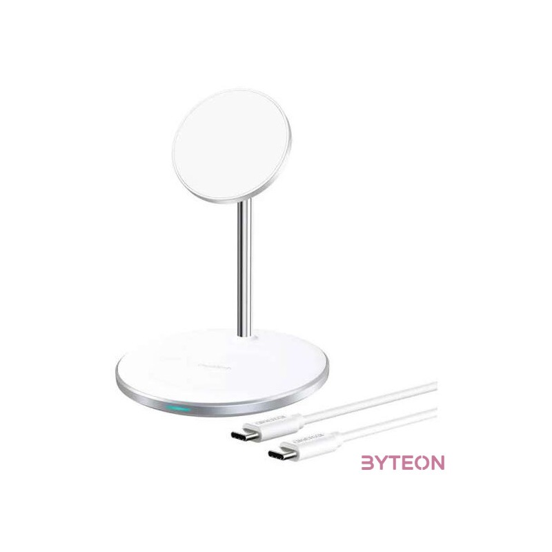 Choetech T581-F wireless charger with stand (white)