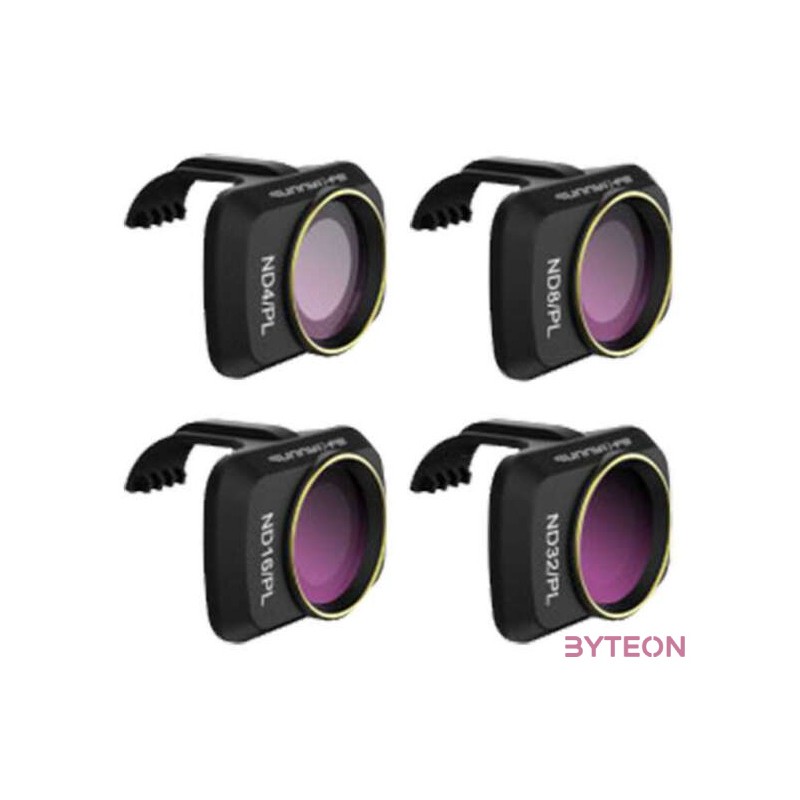Set of 4 filters ND-PL 4,8,16,32 Sunnylife for DJI Mini 2 (MM-FI9255)
