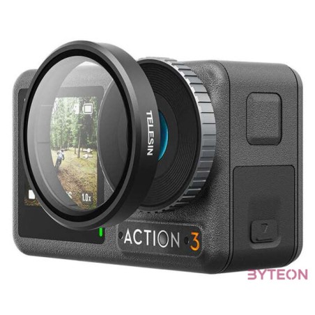 TELESIN Filter set CPL,ND8,ND16,ND32 for DJI Action 3