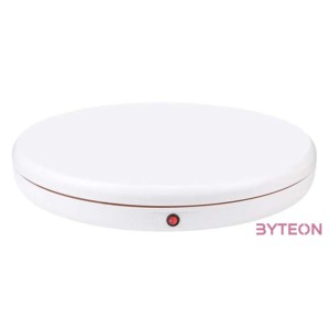 Rotating display stand Puluz 45 cm (white)