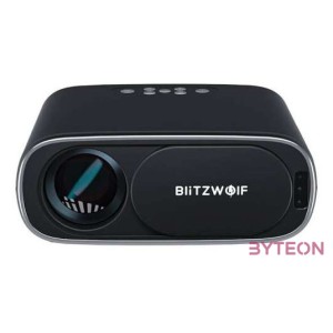 BlitzWolf BW-V4 1080p LED beamer , projector, Wi-Fi  Bluetooth (black)
