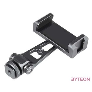 Swivel phone holder Puluz with universal 1,4 mount (black)