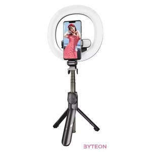 Selfie stick, tripod Puluz double LED