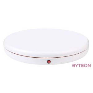 Rotating display stand Puluz 45 cm (white)