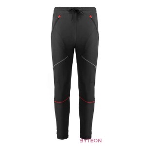 Winter cycling pants Rockbros RKCK00012XL sizeXL (black and red)
