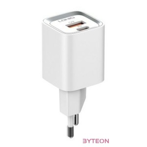 LDNIO A2318M USB, USB-C Wall charger  USB-C - Lightning Cable