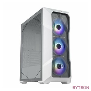Cooler Master MasterBox TD500 Mesh V2 Számítógépház - Fehér