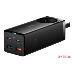 Baseus GaN3 Pro wall charger , powerstrip 2xUSB  2xUSB-C  AC, 65W