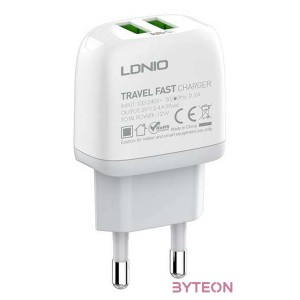 Wall charger  LDNIO A2219 2USB  USB-C cable